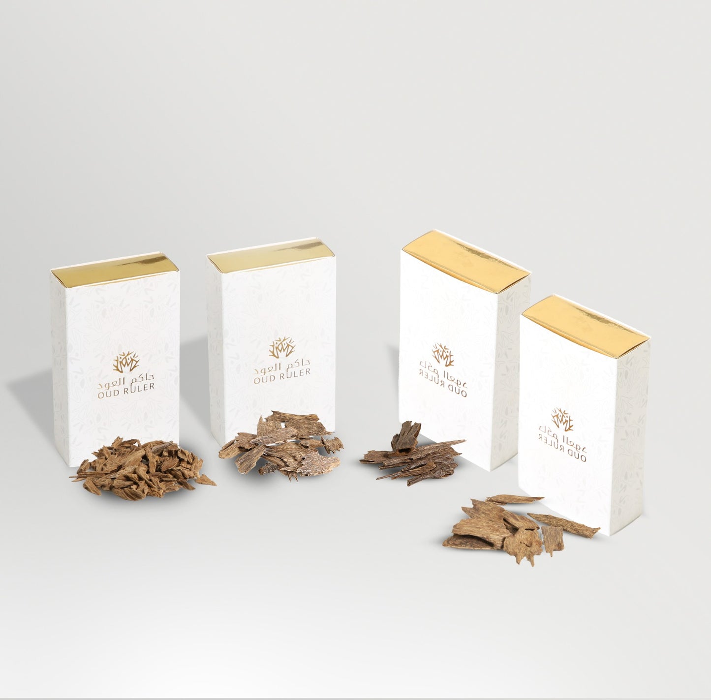 رباعية العود الطبيعي الفاخر